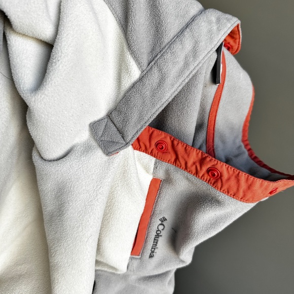Columbia fleece 1/4 snap pullover - Picture 6 of 7